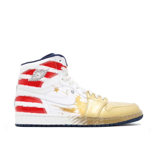 NIKE Air Jordan 1 Dave White Wings For Future Gold Le23 – Limited Edition